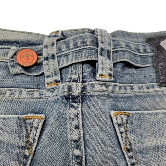 Carmin Shorts Size 28 W31" x L4" Women's Carmin Cut Off Denim Shorts Jean Shorts - Picture 7 of 11